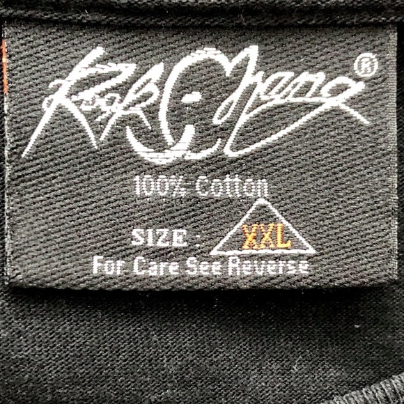 Rock Chang, Y2K, Rhinestone, Mens, Wild Cat, T Shirt, Double Sided Print, XXL - Picture 15 of 16